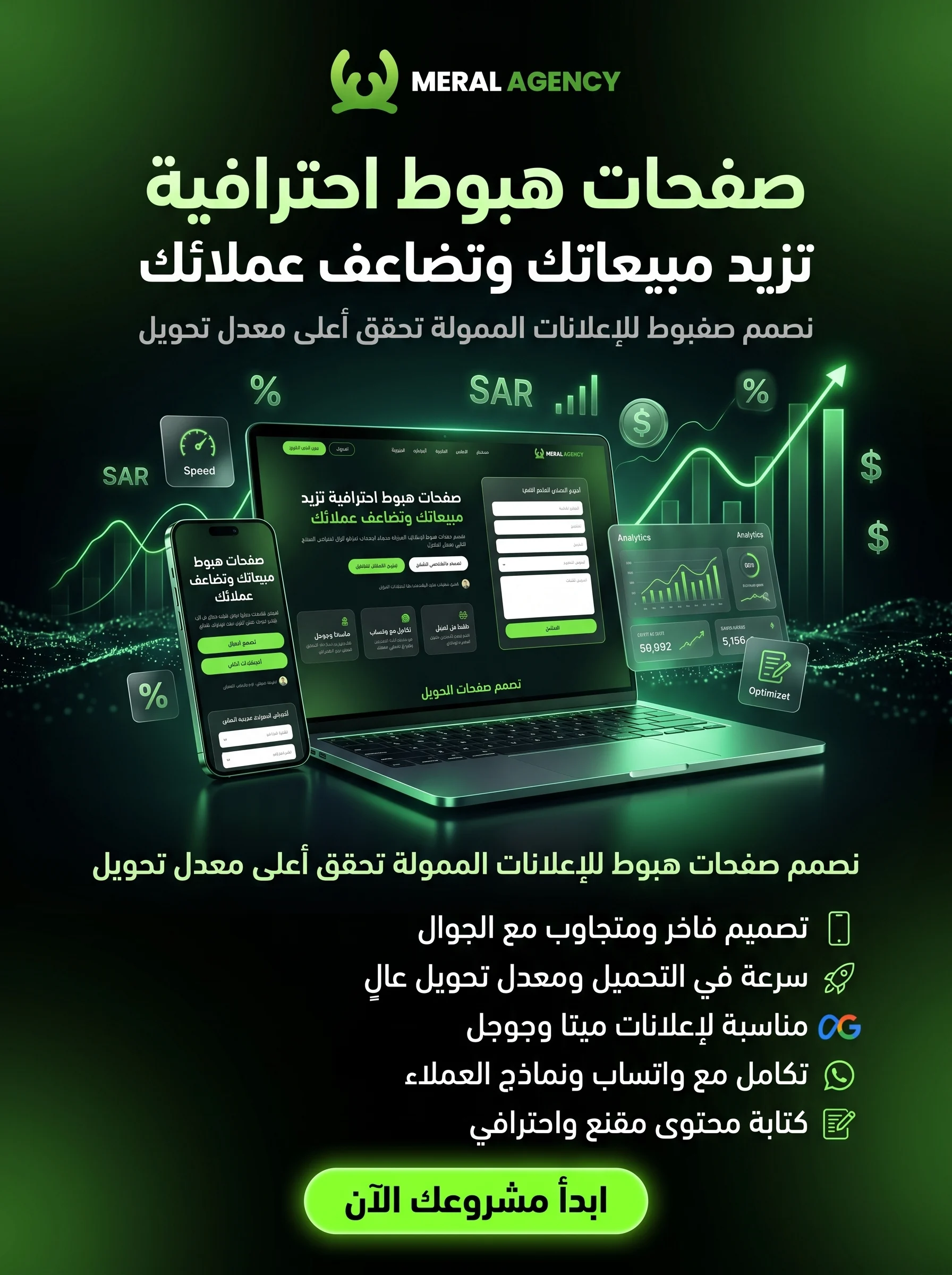 صفحات الهبوط