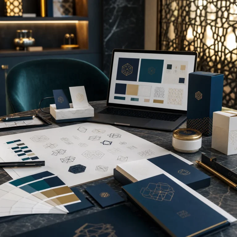 Brand Identity Design وتصميم الهوية البصرية للشركات الناشئة